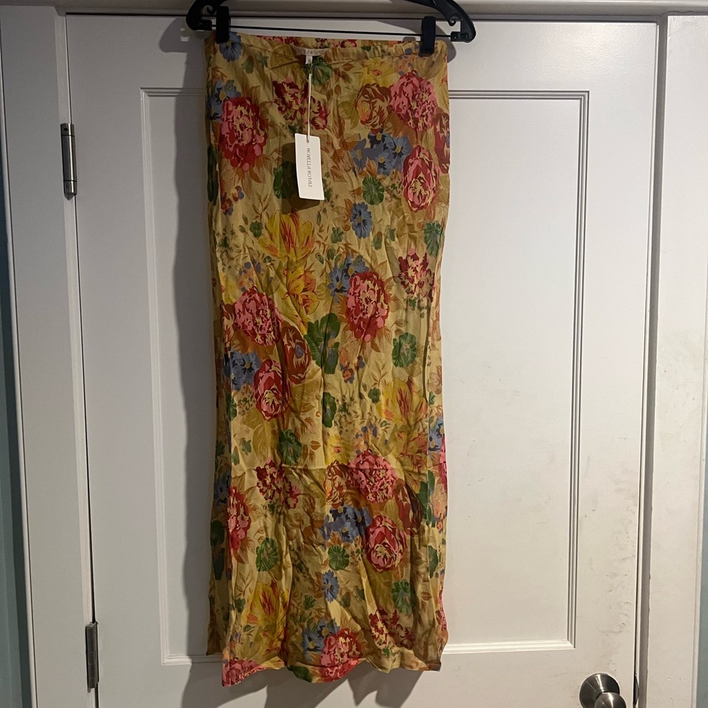 Novella Royale Behiti Skirt in Golden Gardener - XL - NWT - Picture 7 of 15